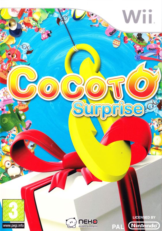 Cocoto Surprise box art for Wii